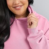 image:imageHanes Womens Ecosmart Fleece Hoodie Midweight Sweatshirt for Women Kanga PocketSpirited Pink