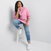 image:imageHanes Womens Ecosmart Fleece Hoodie Midweight Sweatshirt for Women Kanga PocketSpirited Pink