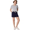 image:imageHanes Womens Essential Drawstring Shorts Cotton Shorts for Women Adjustable ShortsAthletic Navy