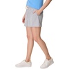 image:imageHanes Womens Essential Drawstring Shorts Cotton Shorts for Women Adjustable ShortsLight Steel