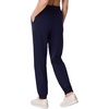 image:imageHanes Womens Essentials Cotton Joggers Jersey Drawstring Pants for WomenAthletic Navy