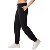 image:imageHanes Womens Essentials Cotton Joggers Jersey Drawstring Pants for WomenBlack