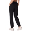 image:imageHanes Womens Essentials Cotton Joggers Jersey Drawstring Pants for WomenBlack
