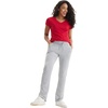 image:imageHanes Womens French Terry Pants Pocket Lounge Pants for Women LighterThanFleece Loungewear 31Light Steel