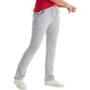 image:imageHanes Womens French Terry Pants Pocket Lounge Pants for Women LighterThanFleece Loungewear 31Light Steel