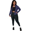 image:imageHanes Womens Jacket Moves FullZip Workout Jacket MoistureWicking Outwear Soft amp Stretchy Athletic Wear for WomenImperial Indigo