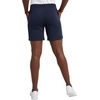image:imageHanes Womens Jersey Pocket Shorts Drawstring Cotton Jersey Shorts 7 InseamNavy