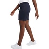 image:imageHanes Womens Jersey Pocket Shorts Drawstring Cotton Jersey Shorts 7 InseamNavy