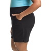 image:imageHanes Womens Just My Size Cotton Jersey Shorts Plus Size Pullon Gym Shorts 7 inches InseamBlack