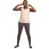image:imageHanes Womens Leggings AnkleLength Leggings for Women Stretch CottonSpandex Leggings High Waist 27Charcoal Heather