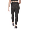 image:imageHanes Womens Leggings Clothing Moves 78 Soft Leggings with Pocket Moisture Wicking Womens Clothing Pants 25 InseamBlack Leopard