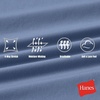 image:imageHanes Womens Leggings Clothing Moves 78 Soft Leggings with Pocket Moisture Wicking Womens Clothing Pants 25 InseamBlue Dive