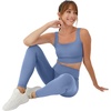 image:imageHanes Womens Leggings Clothing Moves 78 Soft Leggings with Pocket Moisture Wicking Womens Clothing Pants 25 InseamBlue Dive