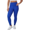 image:imageHanes Womens Leggings Clothing Moves 78 Soft Leggings with Pocket Moisture Wicking Womens Clothing Pants 25 InseamDeep Royal