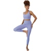 image:imageHanes Womens Leggings Clothing Moves 78 Soft Leggings with Pocket Moisture Wicking Womens Clothing Pants 25 InseamPeri Blue