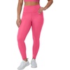 image:imageHanes Womens Leggings Clothing Moves 78 Soft Leggings with Pocket Moisture Wicking Womens Clothing Pants 25 InseamPink Pedestal