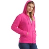 image:imageHanes Womens Lightweight Full Zip Hoodie Textured Cotton Zip Up TShirt HoodieAmaranth