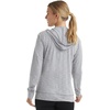 image:imageHanes Womens Lightweight Full Zip Hoodie Textured Cotton Zip Up TShirt HoodieDada Gray Pe Heather