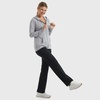 image:imageHanes Womens Lightweight Full Zip Hoodie Textured Cotton Zip Up TShirt HoodieDada Gray Pe Heather