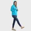 image:imageHanes Womens Lightweight Full Zip Hoodie Textured Cotton Zip Up TShirt HoodieProcess Blue