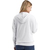 image:imageHanes Womens Lightweight Full Zip Hoodie Textured Cotton Zip Up TShirt HoodieWhite