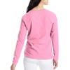 image:imageHanes Womens Long Sleeve Cotton TShirt Lightweight Crewneck and VNeck Tee for Women Modern FitPink Swish