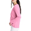 image:imageHanes Womens Long Sleeve Cotton TShirt Lightweight Crewneck and VNeck Tee for Women Modern FitPink Swish
