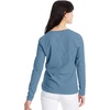 image:imageHanes Womens Long Sleeve Cotton TShirt Lightweight Crewneck and VNeck Tee for Women Modern FitRegalia Blue