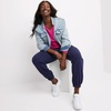 image:imageHanes Womens Long Sleeve Cotton TShirt Lightweight Crewneck and VNeck Tee for Women Modern FitSizzling Pink