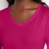 image:imageHanes Womens Long Sleeve Cotton TShirt Lightweight Crewneck and VNeck Tee for Women Modern FitSizzling Pink