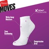 image:imageHanes Womens Moves Ankle Socks Performance Socks for Women XTemp Cushioned with Arch SupportWhite