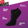image:imageHanes Womens Moves Ankle Socks Performance Socks for Women XTemp Cushioned with Arch SupportWhite