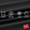 image:imageHanes Womens Moves Bike Shorts Soft amp Stretchy Workout Shorts with Interior Pocket MoistureWicking 3 Or 7 InseamBlack