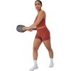 image:imageHanes Womens Moves Bike Shorts Soft amp Stretchy Workout Shorts with Interior Pocket MoistureWicking 3 Or 7 InseamCoral Camelia