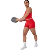 image:imageHanes Womens Moves Bike Shorts Soft amp Stretchy Workout Shorts with Interior Pocket MoistureWicking 3 Or 7 InseamHolly Berry Red