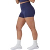 image:imageHanes Womens Moves Bike Shorts Soft amp Stretchy Workout Shorts with Interior Pocket MoistureWicking 3 Or 7 InseamImperial Indigo