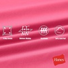 image:imageHanes Womens Moves Bike Shorts Soft amp Stretchy Workout Shorts with Interior Pocket MoistureWicking 3 Or 7 InseamPink Pedestal
