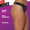 image:imageHanes Womens Moves Underwear 360 Flex Stretch Panties Smooth amp Seamless Hipsters Bikinis Or Thongs 6pack6pk Thong Black X2Red X2Pink X2