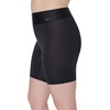 image:imageHanes Womens Moves Underwear Antichafe Slip Shorts Microfiber Slip Shorts for Women 2packBlackBlack