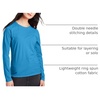 image:imageHanes Womens Originals Long Sleeve Cotton TShirt Lightweight Crewneck Tee Modern FitDeep Dive