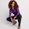 image:imageHanes Womens Originals Long Sleeve Cotton TShirt Lightweight Crewneck Tee Modern FitViolet Splendor