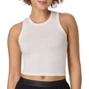 image:imageHanes Womens Originals Racerback Crop Tank 2Pack Comfywear Supersoft Rib Cropped Tank Top Loungewear PackBlackPearl