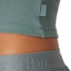 image:imageHanes Womens Originals SuperSoft Comfywear 2 Piece Crop Tank amp Lounge Pants Loungewear SetFaded Sage GreenFaded Sage Green