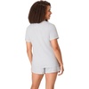image:imageHanes Womens Pajamas Set Originals Supersoft Sleepwear for Women Vneck Tshirt amp Sleep Shorts Loungewear SetCeramic Grey