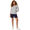 image:imageHanes Womens Raglan Sleeve Stretch Cotton Crewneck TeeGrey Heather