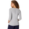 image:imageHanes Womens Raglan Sleeve Stretch Cotton Crewneck TeeGrey Heather