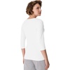 image:imageHanes Womens Raglan Sleeve Stretch Cotton Crewneck TeeWhite