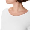 image:imageHanes Womens Raglan Sleeve Stretch Cotton Crewneck TeeWhite
