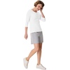image:imageHanes Womens Raglan Sleeve Stretch Cotton Crewneck TeeWhite