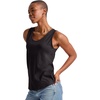 image:imageHanes Womens Shirts Womens MiniRibbed Cotton Tank Tops Womens Sleeveless TShirts Womens TanksAthletic Navy Heather